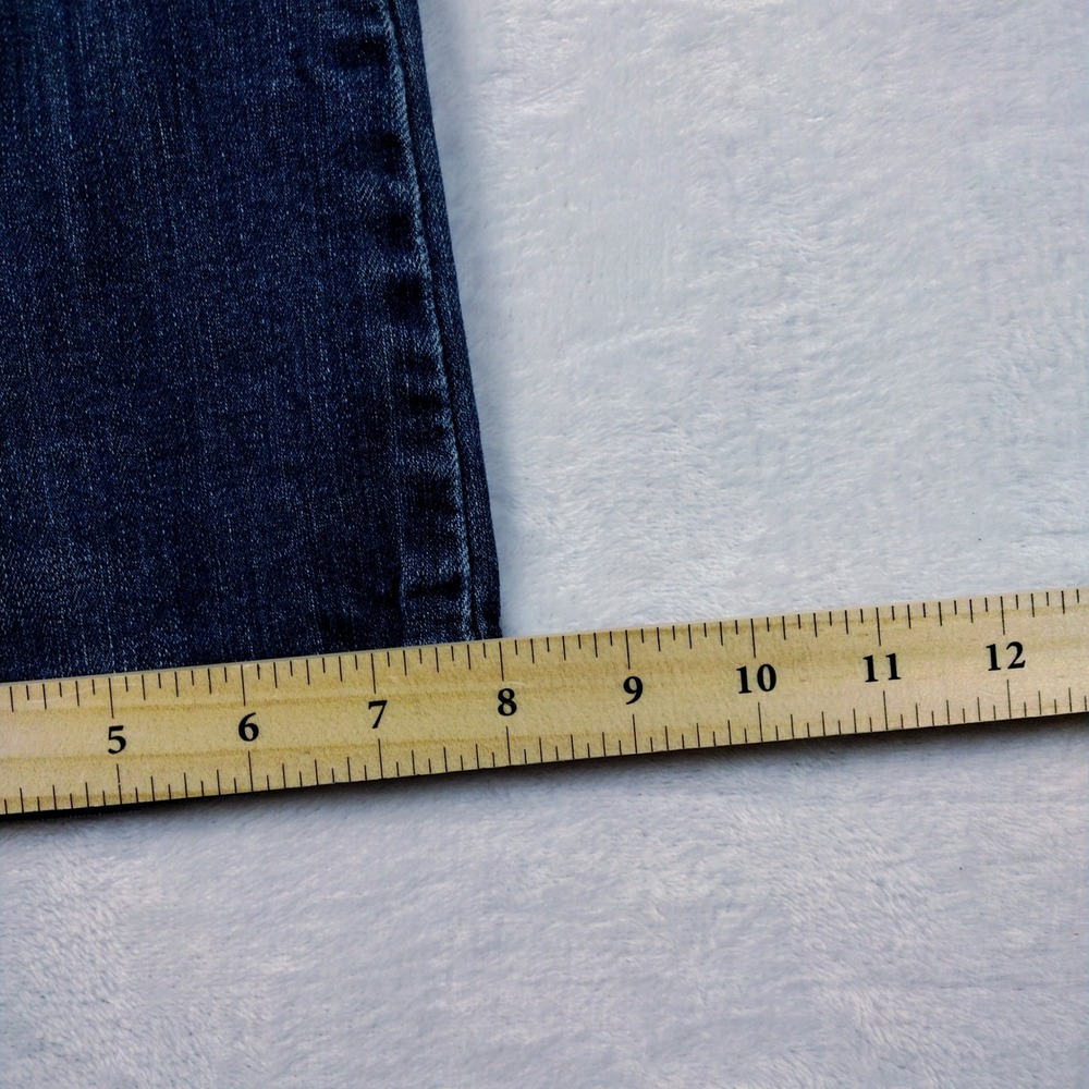 Levis 524 Too Superlow Bootcut Jeans Womens 9M Medium Wash Denim Low Rise - Picture 7 of 8